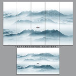 水墨山水画
