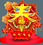 春节小景点装饰