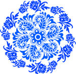 欧式花纹
