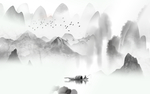 禅意山水画