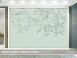 简约花鸟