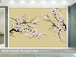 背景花鸟