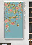 简约花鸟