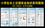 小学生水上交通安全教育展架