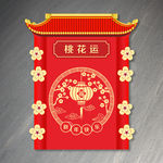 桃花运门楼