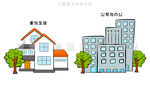 公司与家工作与生活