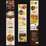 美食烘焙甜品店微信长图