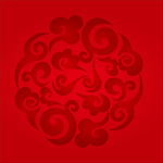 祥云 一朵祥云 祥云底纹 海浪