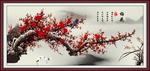 国画梅花
