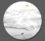 禅意水墨画