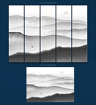 水墨山水画