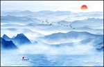 水墨风景画