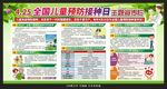 预防接种日宣传栏板报