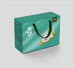 2019年端午节粽子包装展开图