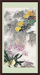兰花国画