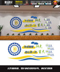 心理咨询校园社区医院文化墙