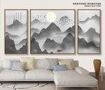 现代抽象山水