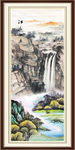 竖版风景画
