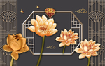中国风背景墙