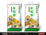 大米包装 长粒香 包装设计