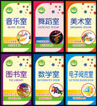 功能室门牌