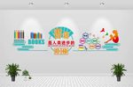 阅览室文化墙