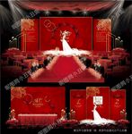红色系婚礼