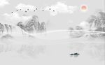 国画山水图