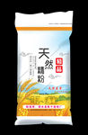 天然精粉 立体包装效果图