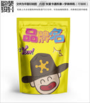 吃货男零食包装设计包装袋