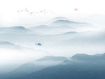 新中式山水画