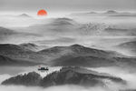 新中式山水画
