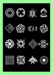 矢量 纹理 报纸 花纹
