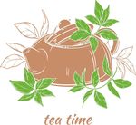 茶壶矢量图