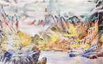 抽象油画