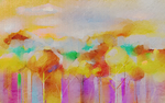 抽象油画