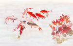 抽象油画
