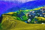 油画