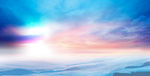 蓝色天空背景