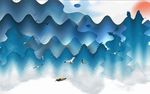 山水水墨画
