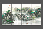 山水国画