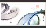 水墨 水墨画 抽象水墨画 禅意