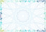 蓝轻盈 商业证书纹