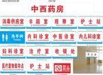 医院科室牌