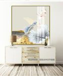 唯美荷花晶瓷画装饰画