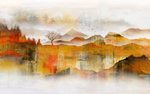 抽象油画