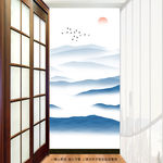 抽象山水画