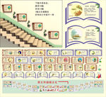 校园楼梯文化墙