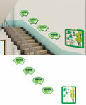 新农村楼梯文化墙图片