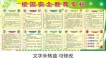 校园安全教育专栏